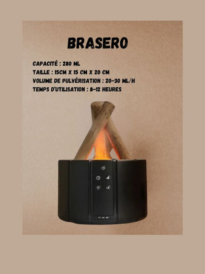 Brasero - Diffuseur feu de joie